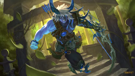 Susano (Smite) video game Smite HD Desktop Wallpaper | Background Image