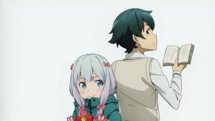 Masamune Izumi Sagiri Izumi Anime EroManga-Sensei HD Desktop Wallpaper | Background Image