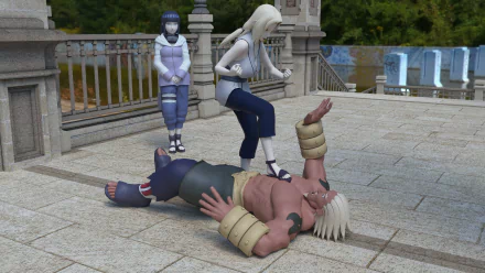 A (Naruto) Tsunade (Naruto) Hinata Hyuga Anime Naruto HD Desktop Wallpaper | Background Image