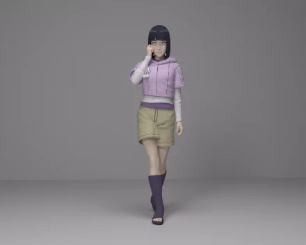 Hinata Hyuga Anime Boruto HD Desktop Wallpaper | Background Image