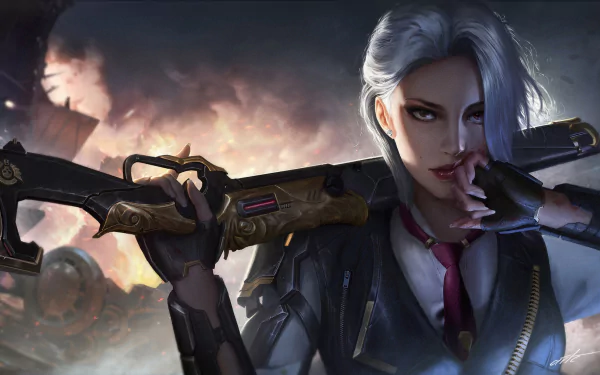 Ashe (Overwatch) video game Overwatch HD Desktop Wallpaper | Background Image