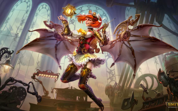 Discordia (Smite) video game Smite HD Desktop Wallpaper | Background Image