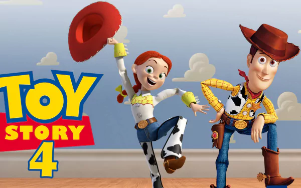 Jessie (Toy Story) Woody (Toy Story) movie Toy Story 4 HD Desktop Wallpaper | Background Image