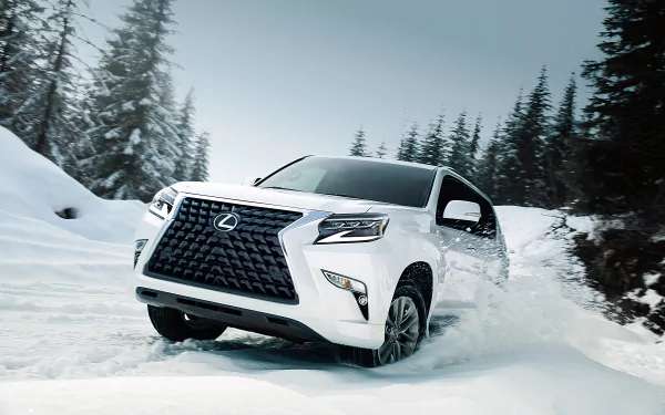 white car SUV car Lexus Lexus GX vehicle Lexus GX 460 HD Desktop Wallpaper | Background Image