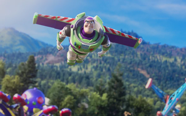 Buzz Lightyear movie Toy Story 4 HD Desktop Wallpaper | Background Image