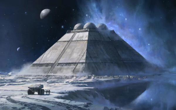 rover space Sci Fi landscape HD Desktop Wallpaper | Background Image