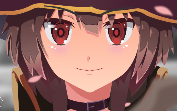 Anime KonoSuba - God’s blessing on this wonderful world!! Megumin HD Wallpaper | Background Image