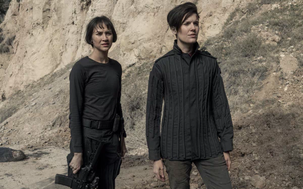 Sydney Lemmon Isabelle (Fear the Walking Dead) Althea (Fear the Walking Dead) Maggie Grace TV Show Fear the Walking Dead HD Desktop Wallpaper | Background Image