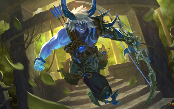 Susano (Smite) video game Smite HD Desktop Wallpaper | Background Image