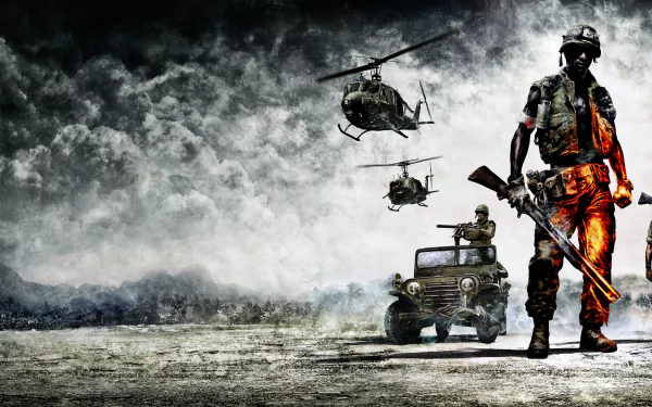  Bad Company 2 Vietnam Key Art
