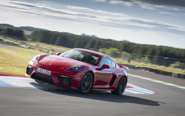 car Porsche Cayman Porsche vehicle Porsche Cayman GT4 HD Desktop Wallpaper | Background Image