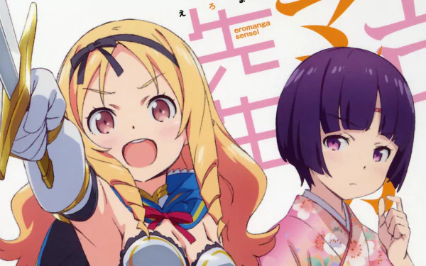 Elf Yamada Senju Muramasa Anime EroManga-Sensei HD Desktop Wallpaper | Background Image