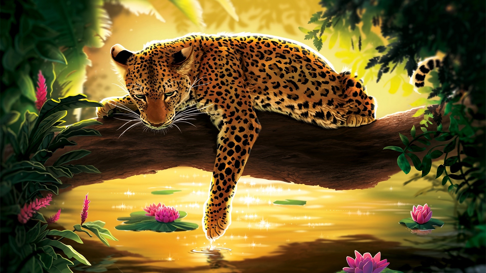 Sad Leopard by Atropicus