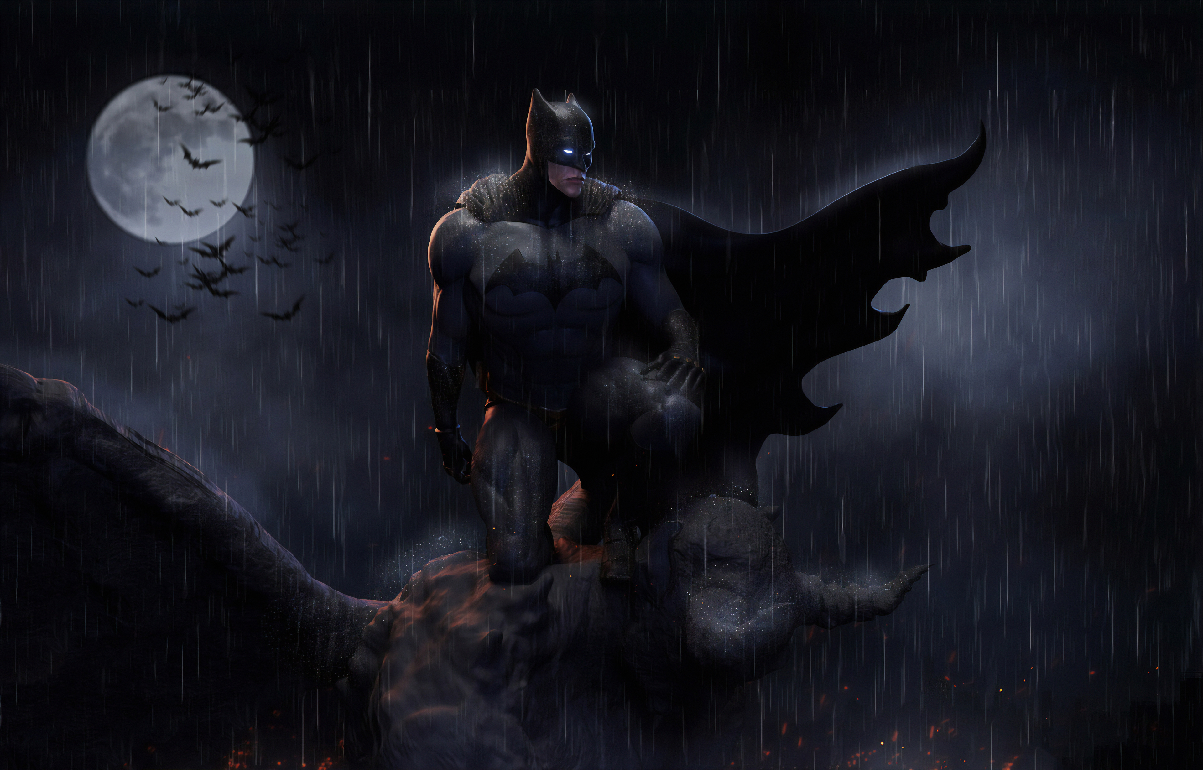 Khám phá ngay hình nền siêu nét Batman 4K, đem đến cho bạn trải nghiệm tuyệt vời với độ phân giải cao nhất, mang lại sự sống động cho hình ảnh siêu anh hùng Gotham City!