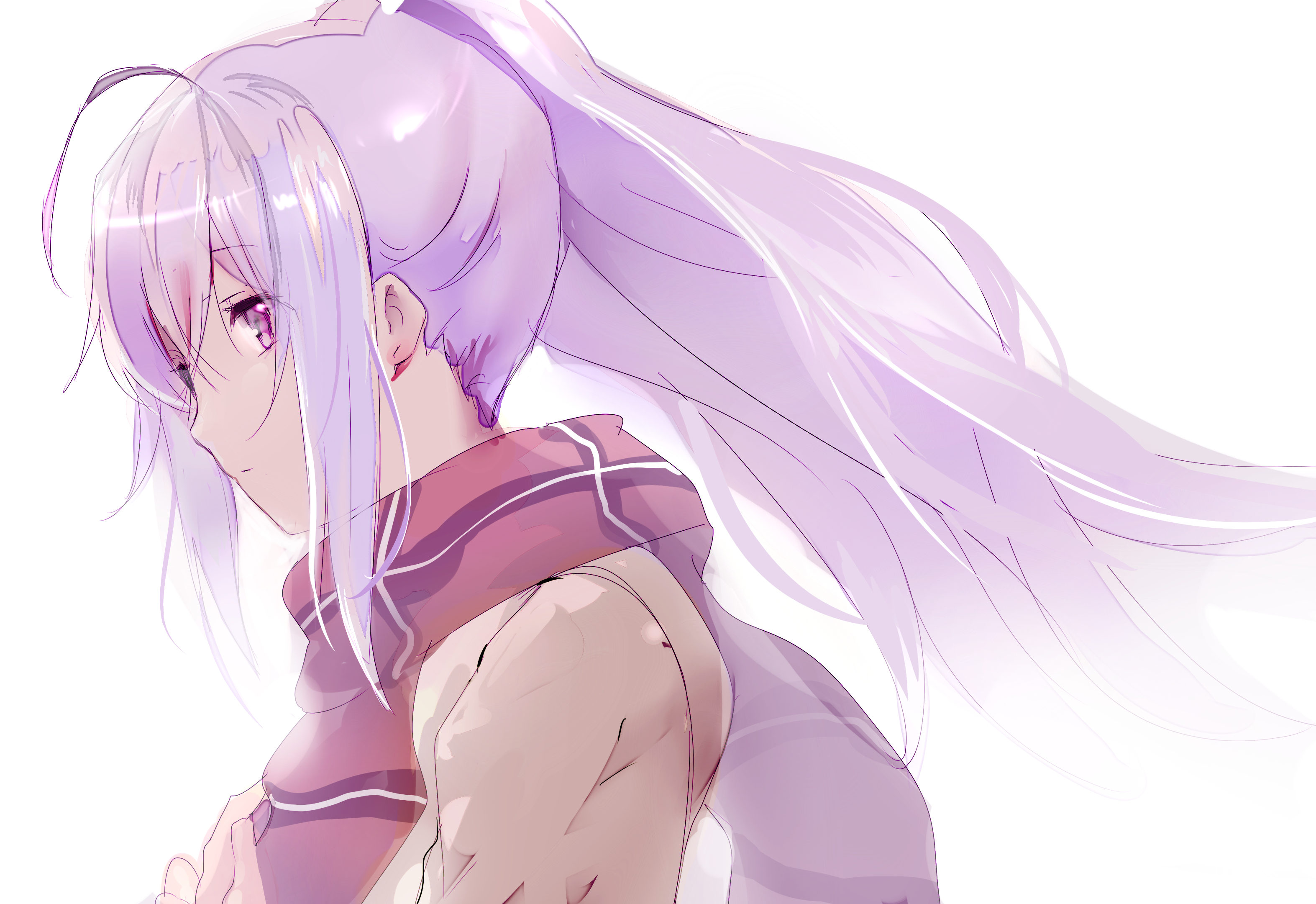 IslaxTsukasa Plastic Memories Wallpaper by BonillaDesigner on