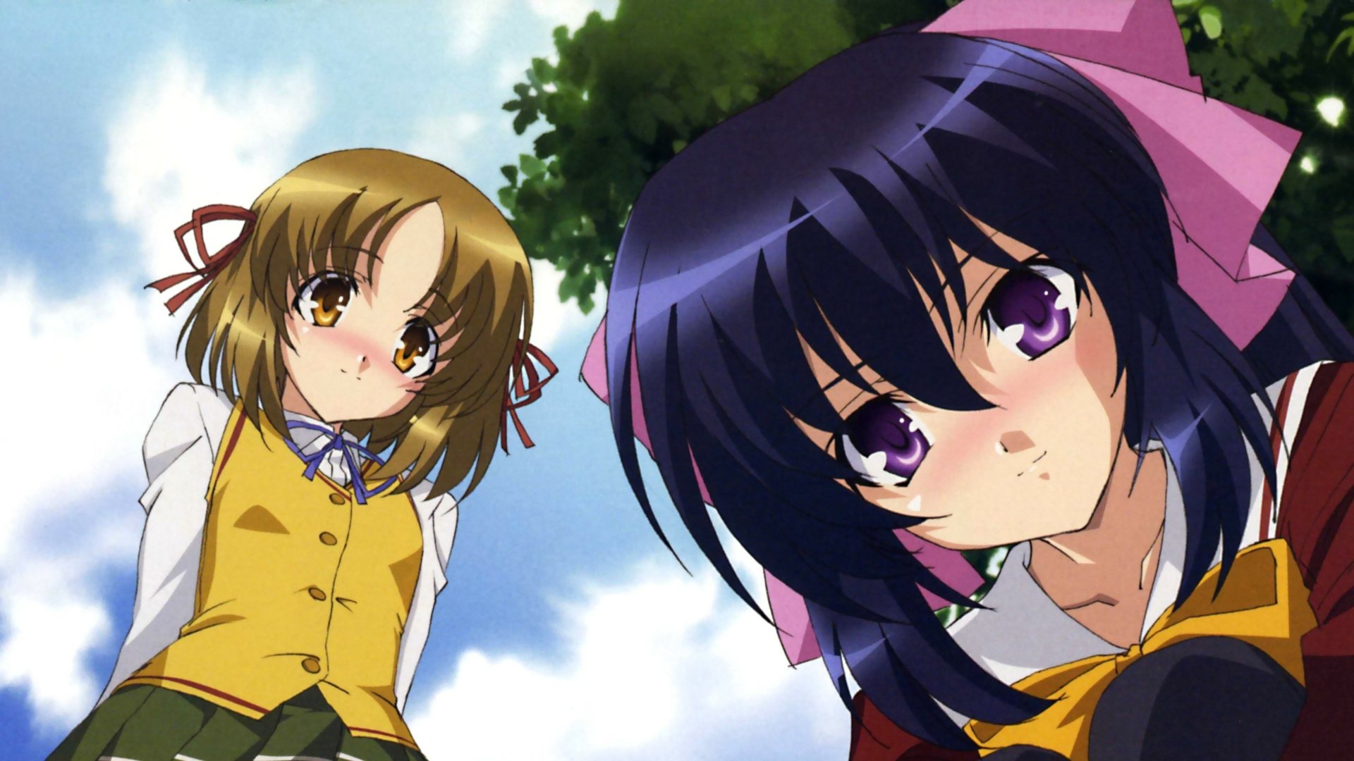 Download Rinko Kuzaki Himari Noihara Anime Omamori Himari 4k Ultra HD Wallpaper