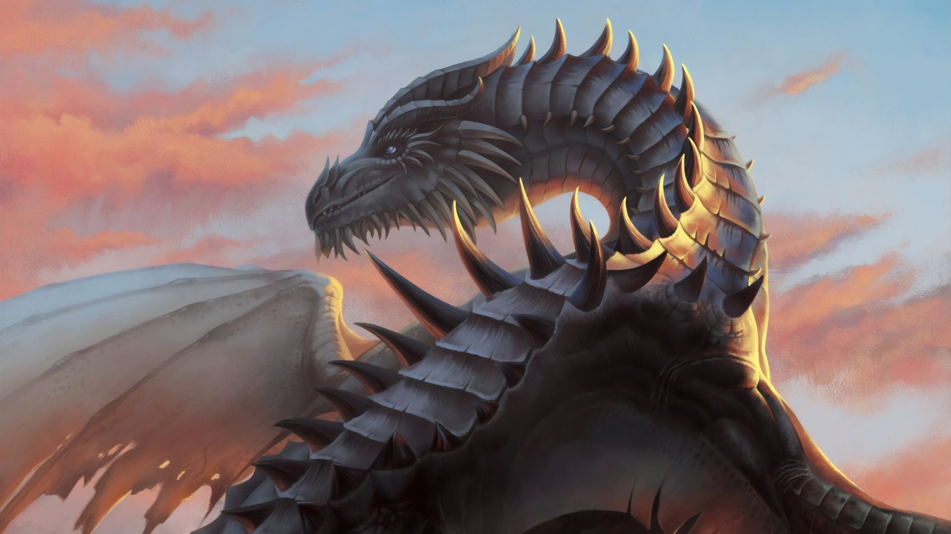 Download Fantasy Dragon 4k Ultra HD Wallpaper by Mariah Voron