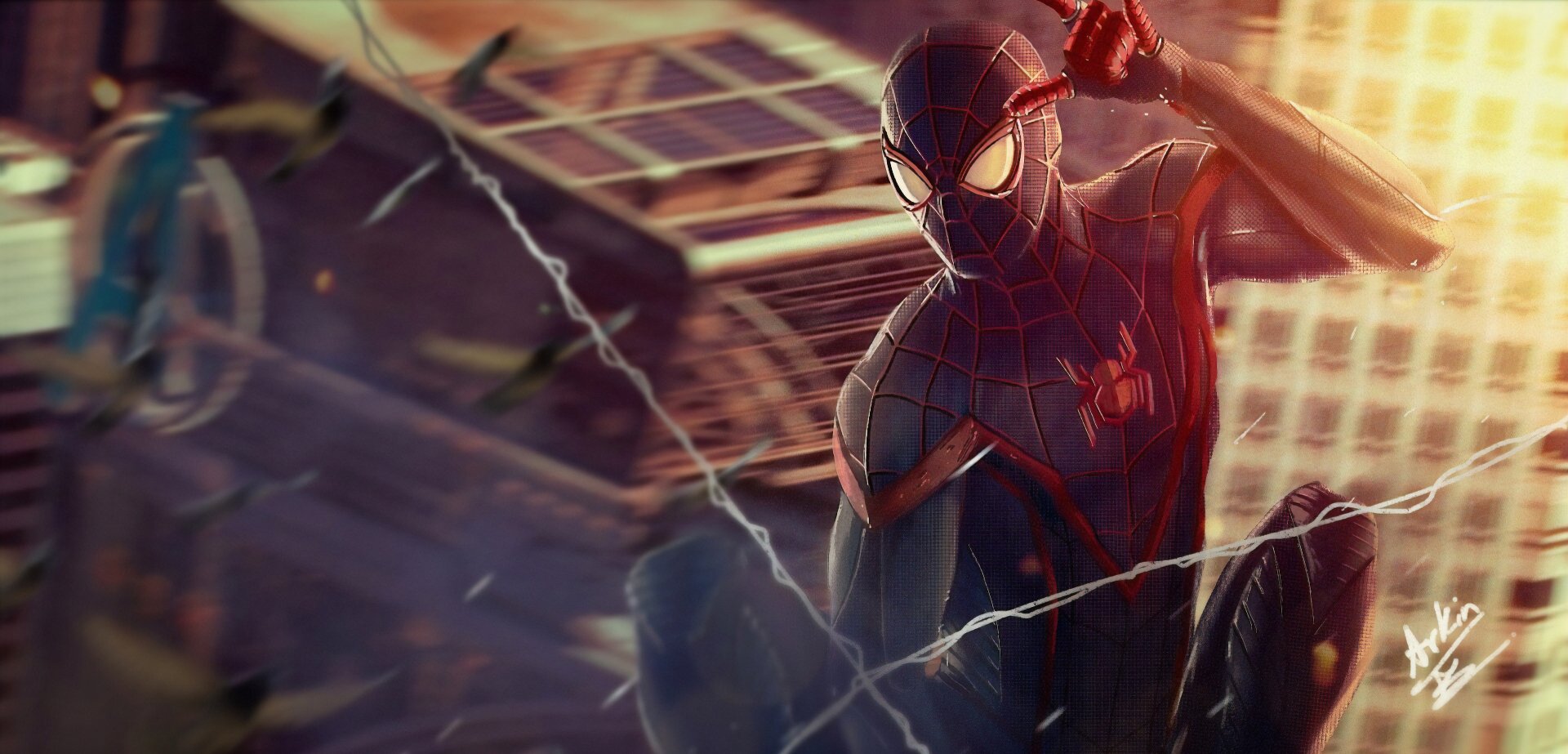 Download Movie Spider Man HD Wallpaper by Arkin Tyagi