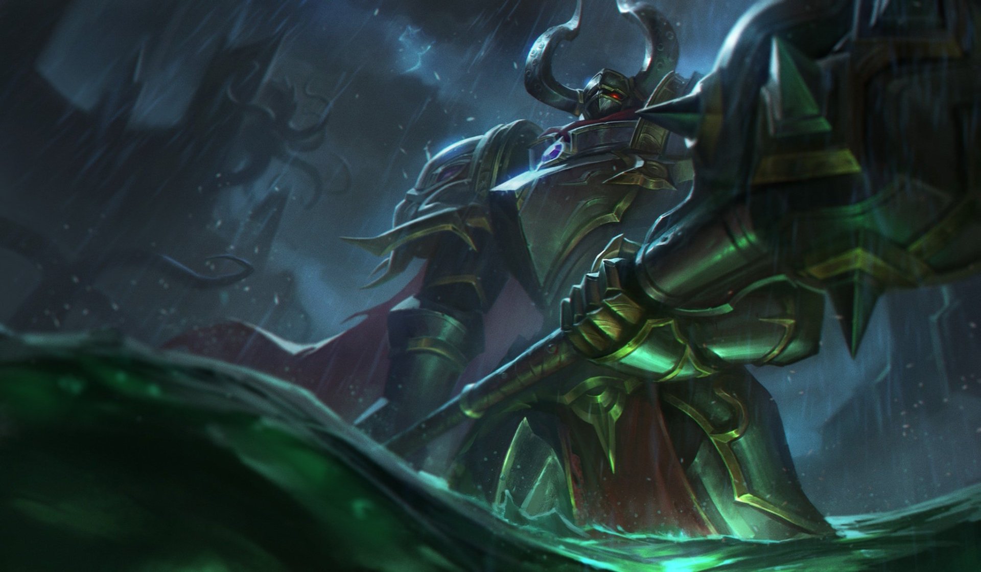 Download Mordekaiser (League Of Legends) Video Game League Of Legends HD Wallpaper by Kelly Aleshire