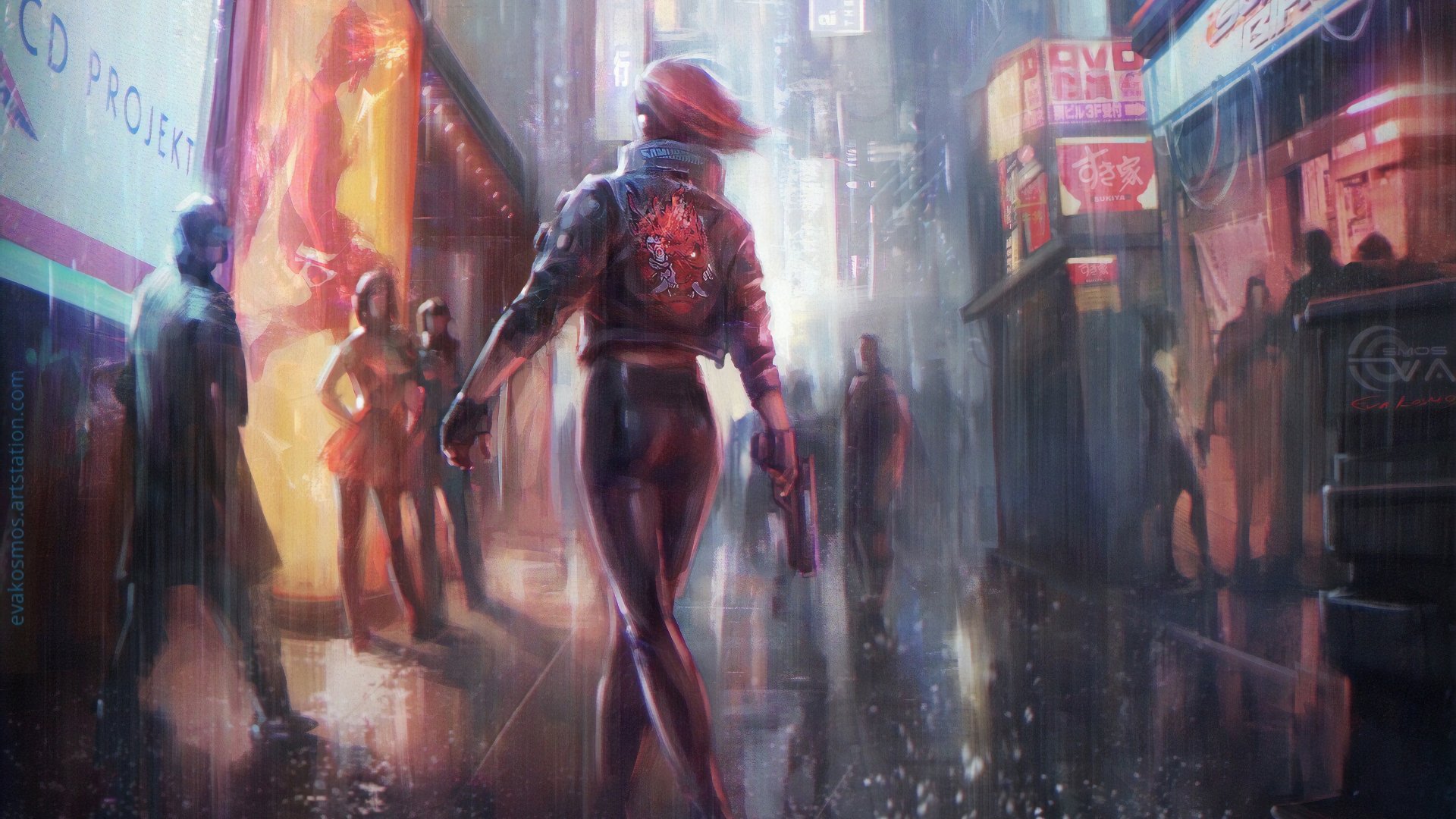 Video Game Cyberpunk 2077 4k Ultra HD Wallpaper by Vadim Karnakhin
