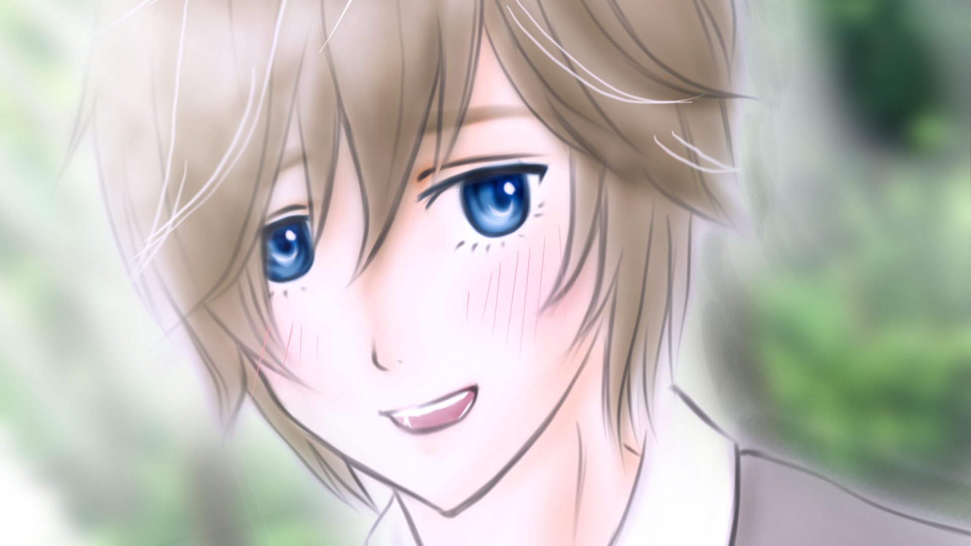 Download Yuu Kusakabe Anime Wolf Girl And Black Prince HD Wallpaper