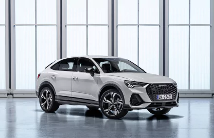 crossover car compact car white car SUV car Audi vehicle Audi Q3 HD Desktop Wallpaper | Background Image