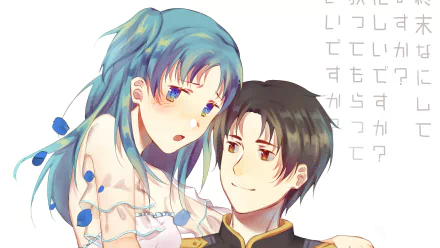 Willem Kmetsch Chtholly Nota Seniorious Anime SukaSuka HD Desktop Wallpaper | Background Image