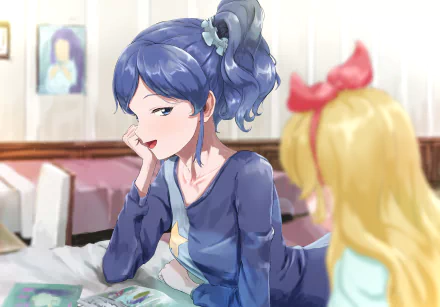 Aoi Kiriya Anime Aikatsu Stars! HD Desktop Wallpaper | Background Image
