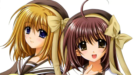 Lisianthus (Shuffle!) Kaede Fuyou Anime Shuffle! HD Desktop Wallpaper | Background Image