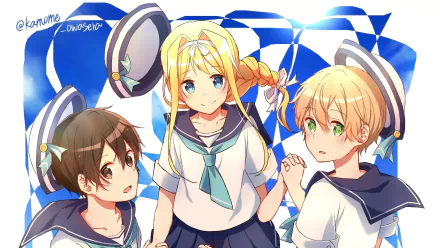 Kazuto Kirigaya Kirito (Sword Art Online) Eugeo (Sword Art Online) Alice Zuberg Anime Sword Art Online: Alicization HD Desktop Wallpaper | Background Image