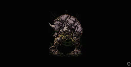 Rocksteady (TMNT) Comic Teenage Mutant Ninja Turtles HD Desktop Wallpaper | Background Image