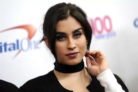 black hair lipstick singer American music Lauren Jauregui HD Desktop Wallpaper | Background Image