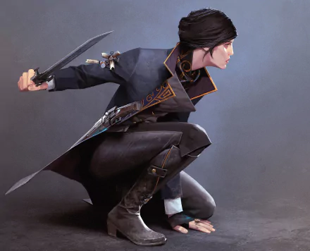 Emily Kaldwin video game Dishonored 2 HD Desktop Wallpaper | Background Image