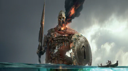 Kratos (God Of War) God of War video game God of War (2018) HD Desktop Wallpaper | Background Image