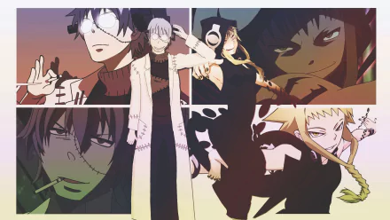 Franken Stein Medusa Gorgon Anime Soul Eater HD Desktop Wallpaper | Background Image