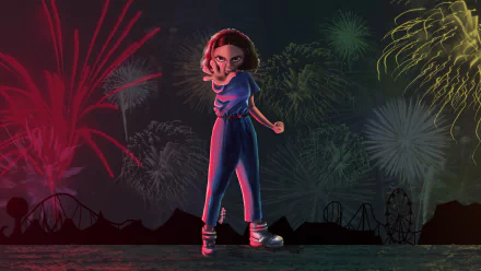 Stranger Things - Season 3 Eleven (Stranger Things) TV Show Stranger Things HD Desktop Wallpaper | Background Image