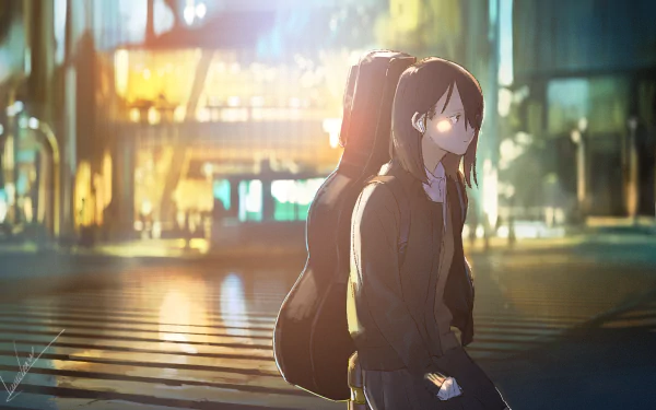 bag city Anime Original HD Desktop Wallpaper | Background Image