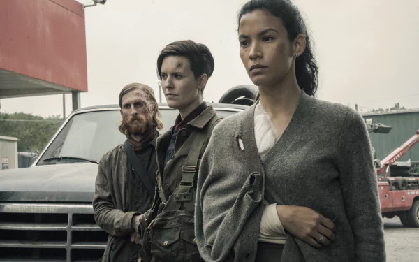 Luciana Galvez Althea (Fear the Walking Dead) Dwight (The Walking Dead) Danay Garcia Maggie Grace Austin Amelio TV Show Fear the Walking Dead HD Desktop Wallpaper | Background Image