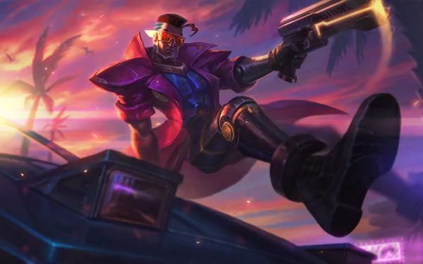 Lucian (League Of Legends) video game League Of Legends HD Desktop Wallpaper | Background Image