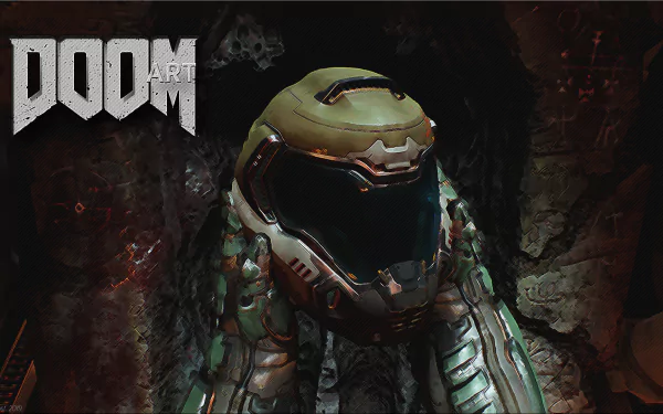 video game Doom (2016) HD Desktop Wallpaper | Background Image
