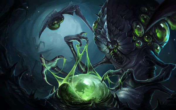 Abathur (StarCraft) video game StarCraft II: Heart of the Swarm HD Desktop Wallpaper | Background Image