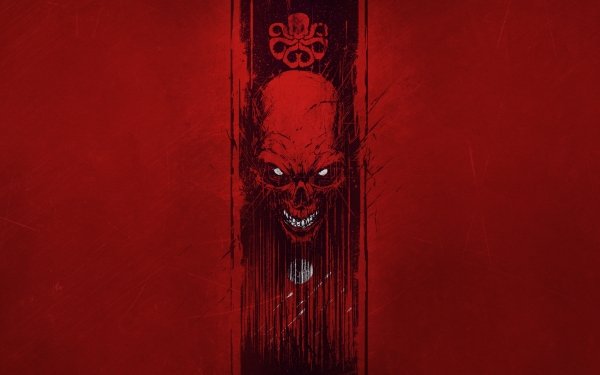 Comics Red Skull Skull HD Wallpaper | Background Image