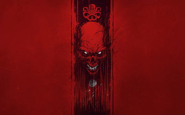 skull Red Skull (Marvel Comics) Comic red skull HD Desktop Wallpaper | Background Image