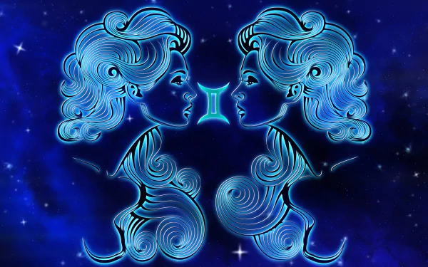  Blue Gemini Twins by DarkWorkX