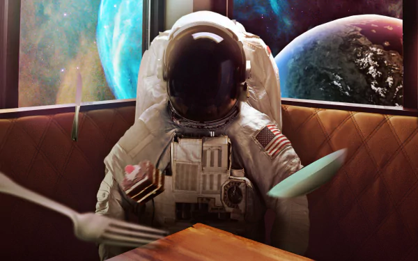 dream Sci Fi astronaut HD Desktop Wallpaper | Background Image