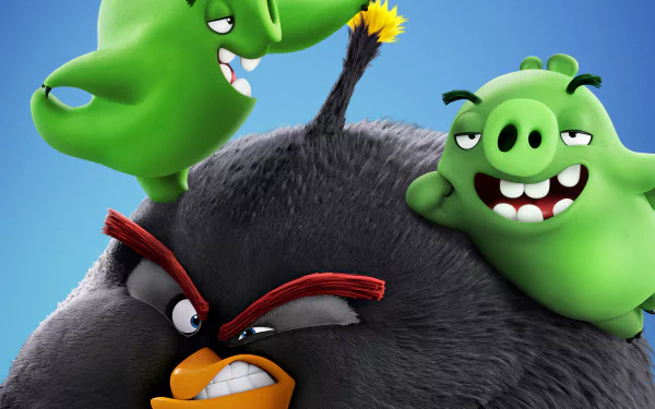movie The Angry Birds Movie 2 HD Desktop Wallpaper | Background Image