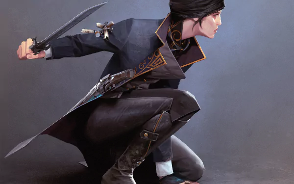 Emily Kaldwin video game Dishonored 2 HD Desktop Wallpaper | Background Image