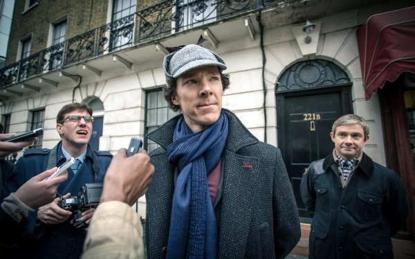 TV Show Sherlock Sherlock Holmes Benedict Cumberbatch Martin Freeman HD Wallpaper | Background Image