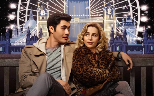 Henry Golding Emilia Clarke movie Last Christmas HD Desktop Wallpaper | Background Image