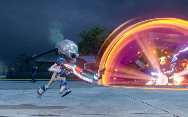 video game Destroy All Humans! HD Desktop Wallpaper | Background Image